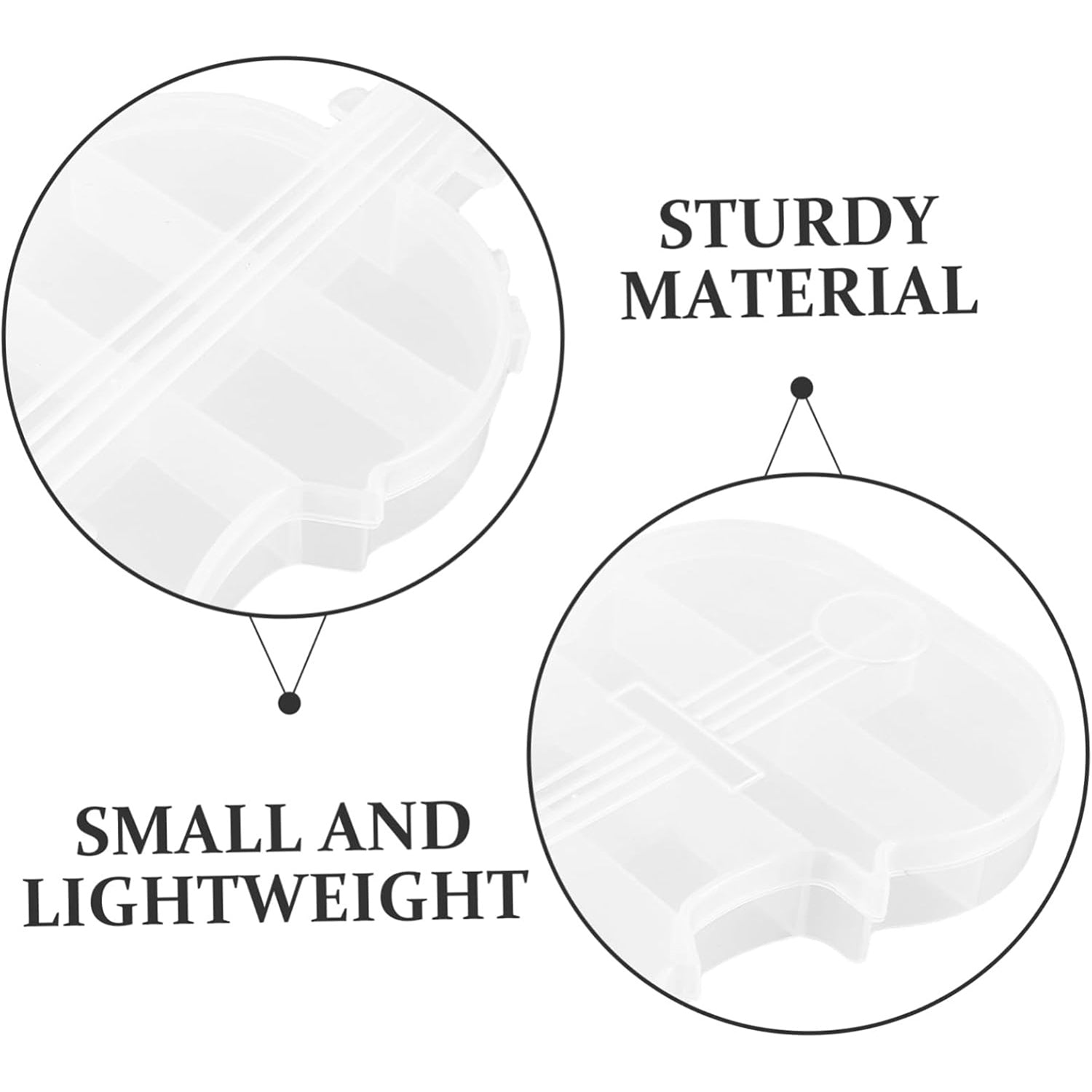 Violin Shape Plastic Storage Box (1 Pc) Violin Shape Plastic Storage Box (1 Pc)